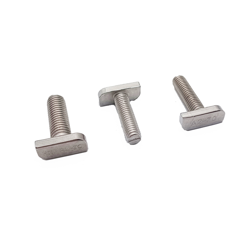 M8 Stainless Steel 304 316 A2-70 Hammer Head Bolts T Shape Bolts