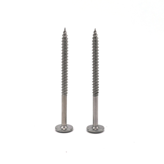 A4 Wickes Trim Lows Customized High Quality M3 Stainless Steel Knurled Screw