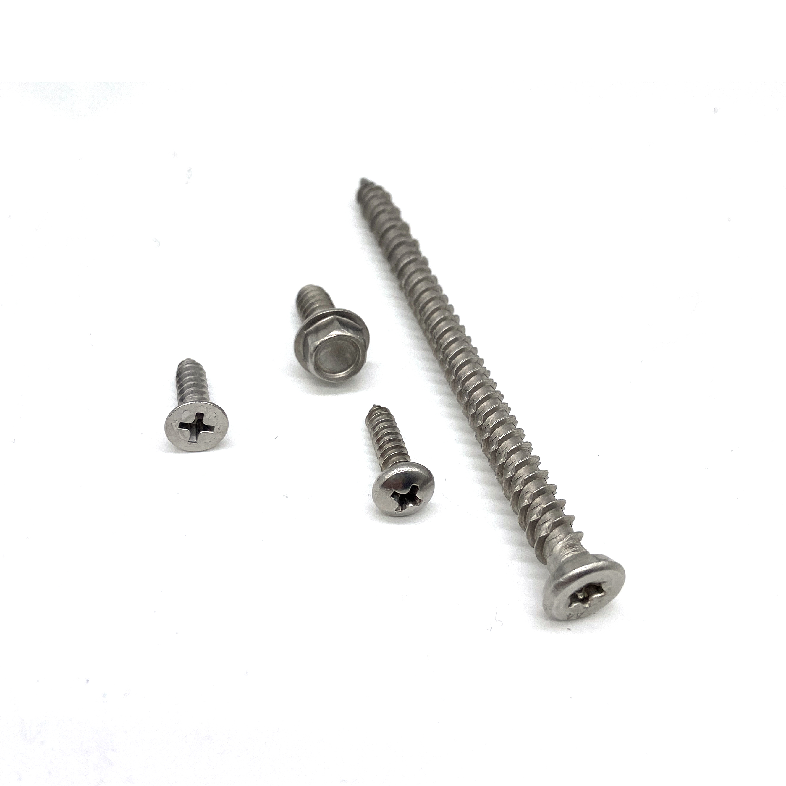 Stainless Steel A2-70 A4-80 Cross Recessed Pan Head Self Tapping Screws 