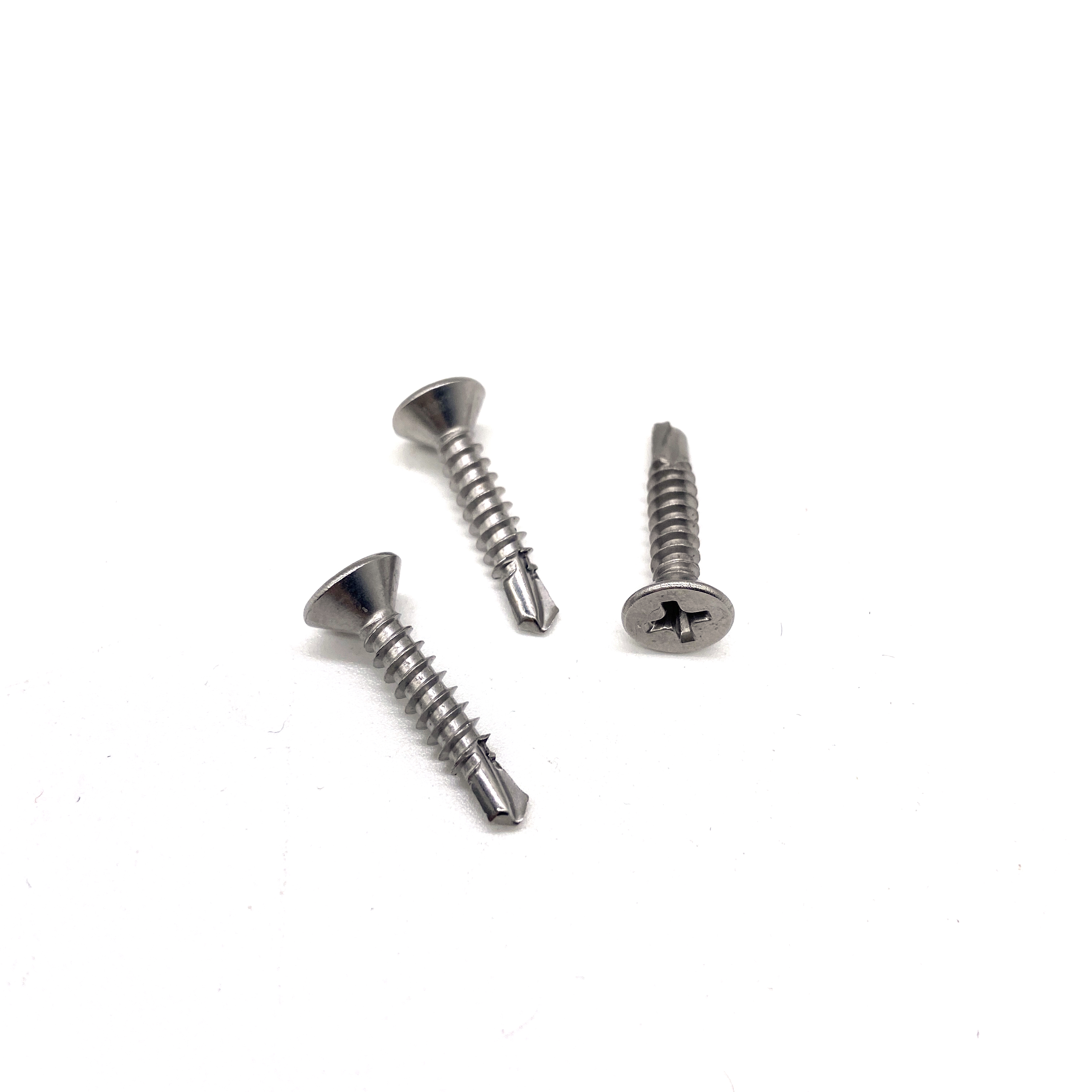 M1 - M8 Self Tapping Screws A2-304 Stainless Steel Phillips Flat Head Wood  Screw