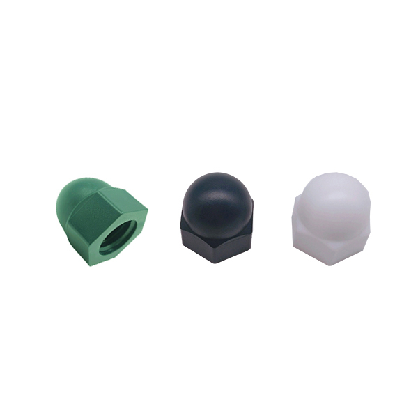 Cap Nuts M6 M8 Black Green White Nylon Plastic Round Dome Hexagon Cap Nut