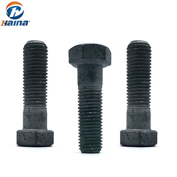 ASTM A394 Carbon Steel / stainless steel ss304/316 Hot DIP Galvanized HDG Transmission Electric Tower heavy Hex Bolt