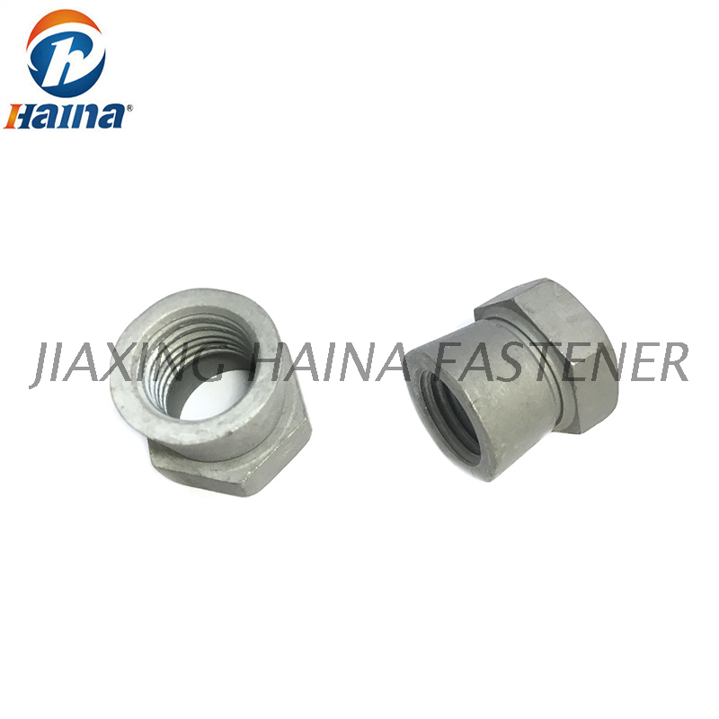 M8 Carbon Steel Hot Dip Galvanized Security Shear Nut 