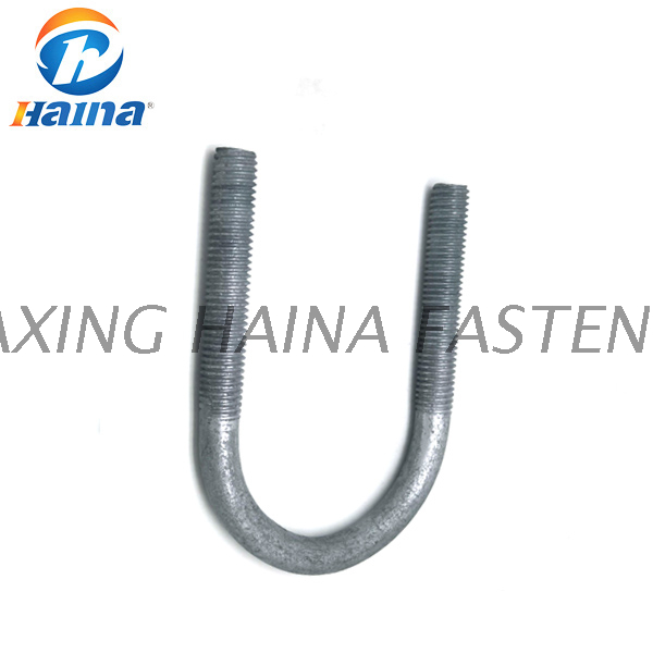 DIN 3570 hot-dip galvanized square U-bolt