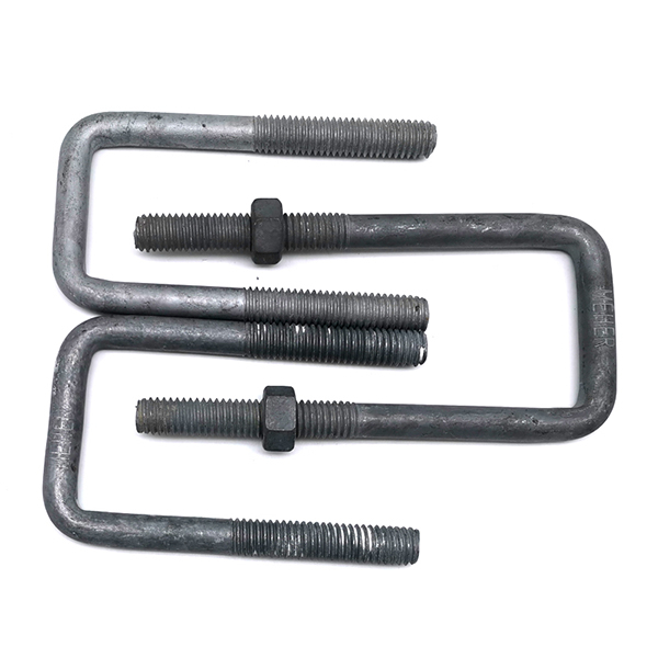 4.8/8.8/109/12.9 Grade Carbon Steel /stainless Steel ss304/316 Hot DIP Galvanized HDG DIN3570 U Bolt for Electric Tower