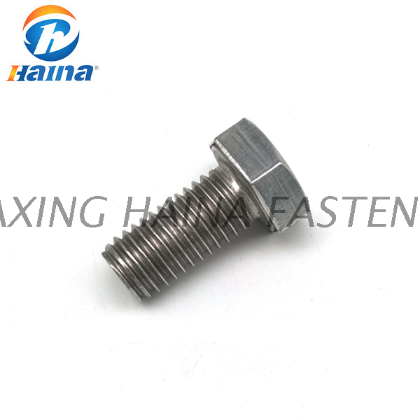 Stainless Steel A4-80 SS304 SS316 DIN933 Hex Bolt