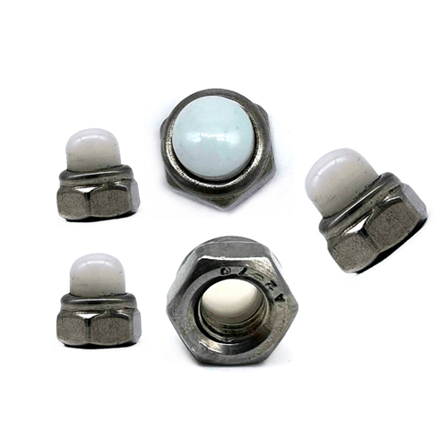 A2-70 Wholesale metric Stainless steel heavy hexagon Nylon Cap Nuts