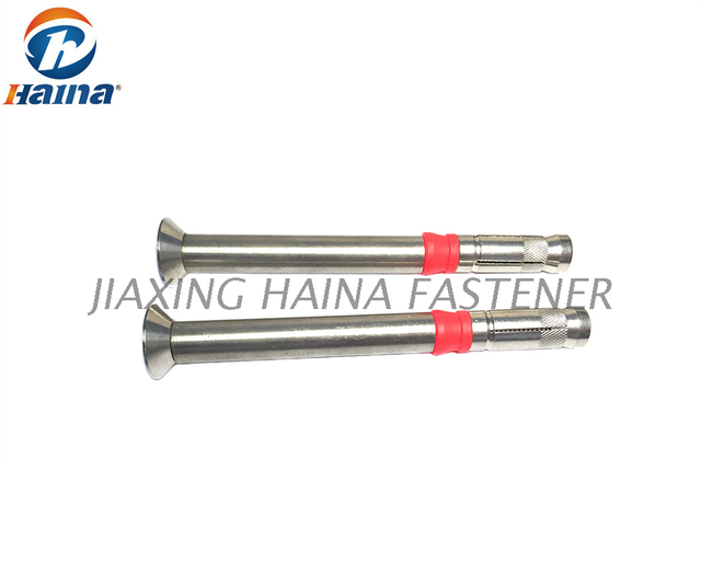 Customized Stainless Steel 304 316 316 L Heavy Duty Countersunk Anchor Bolt