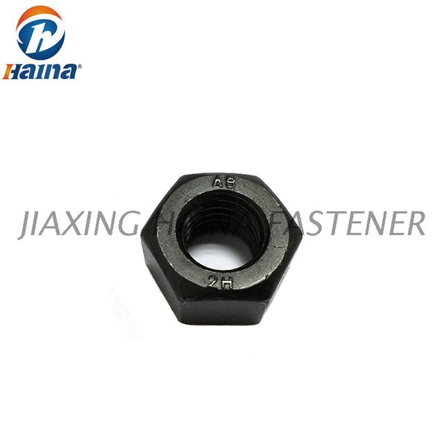 ASTM A194/A194M 2H 2HM Original Black Hex Heavy Nut