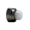 OEM Stainless Steel SS304 / 316 Hexagon Domed White Nylon Cap Nuts