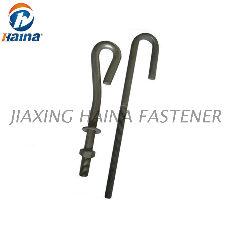 Gr4.8 Gr8.8 Carbon Steel Hot Dip Galvanized Foundation Bolt