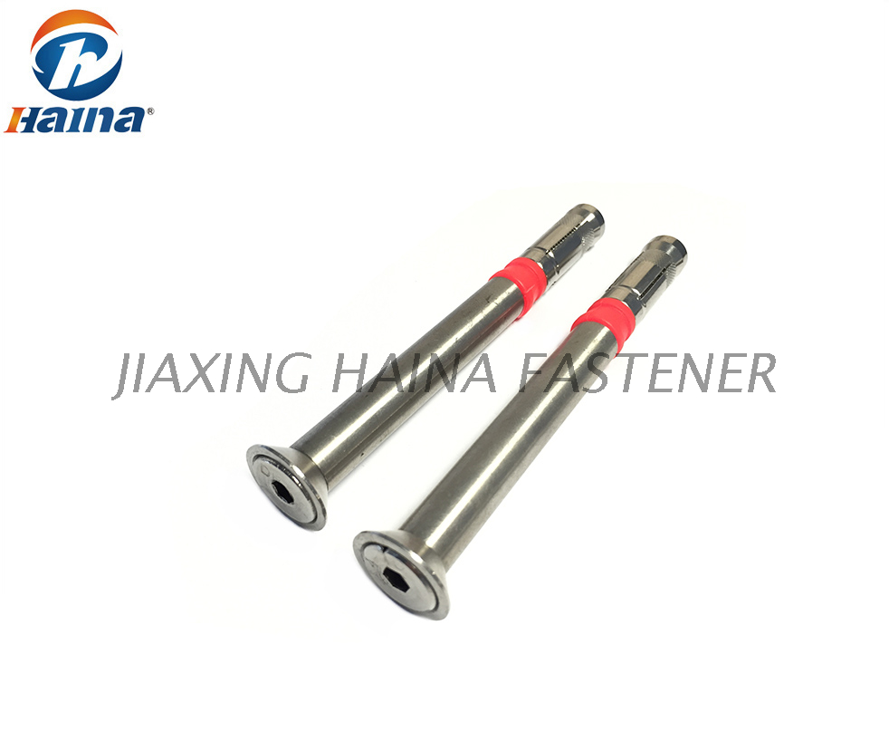 Customized Stainless Steel 304 316 316 L Heavy Duty Countersunk Anchor Bolt
