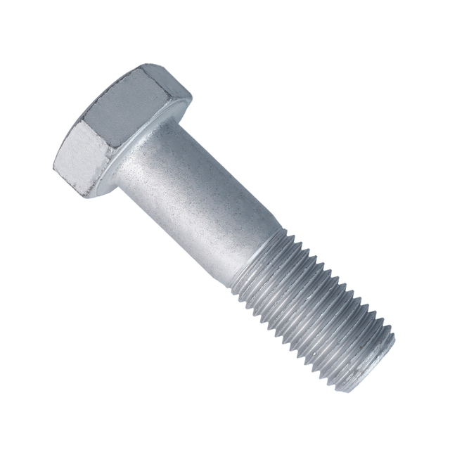 A394 Grade 2/5/8 Carbon Steel Hot Dip Galvanized Hex Power Bolt