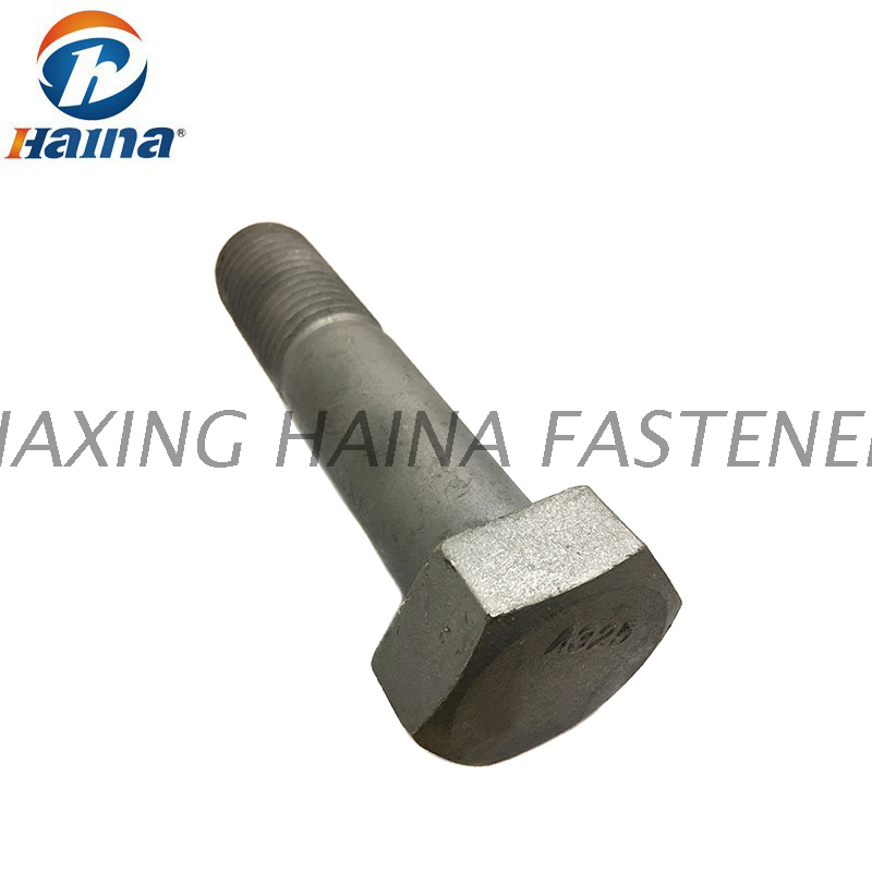  HDG or Galvanized Heavy Hex Bolts/Steel Structure Bolts ASTM A325