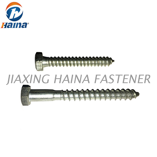 Carbon Steel Gr4.8 Zinc Plated Wood Screw