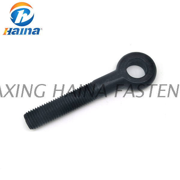 DIN444 Grade 8.8 Black Zinc Eye Bolt