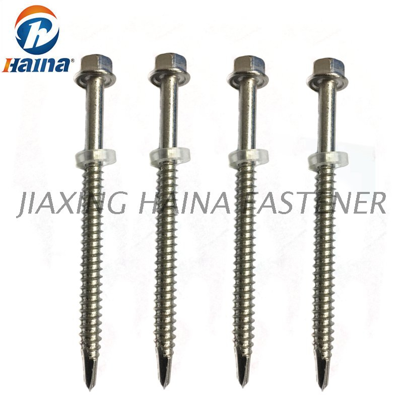 Hex Flange Head A2 A4 Stainless Steel Self Drilling Screws