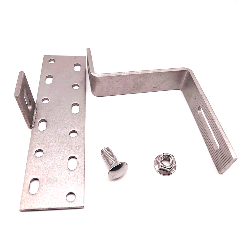 Stainless Steel Solar Hook Photovoltaic Parts for Residential Tile Roof