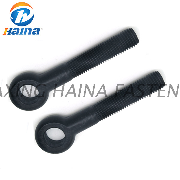 DIN444 Grade 8.8 Black Zinc Eye Bolt