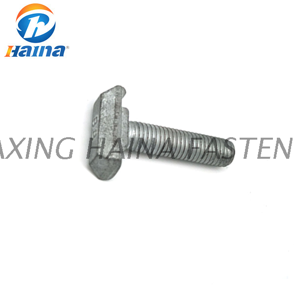High Qutity DIN186 Hot DIP Galvanized Gr8.8 10.8 Halfen T Bolt