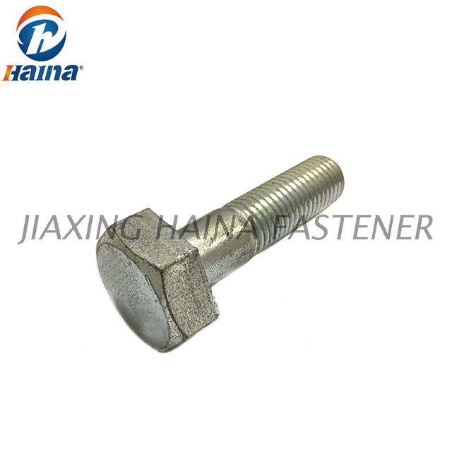 12.9 Grade Steel Galvanized Structure Hex Bolts DIN6914