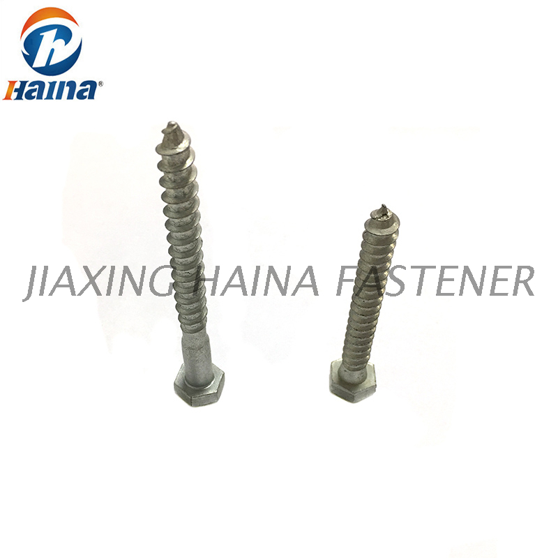 Carbon Steel Gr4.8 Zinc Plated Wood Screw