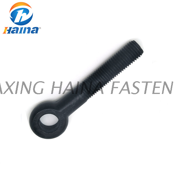DIN444 Grade 8.8 Black Zinc Eye Bolt