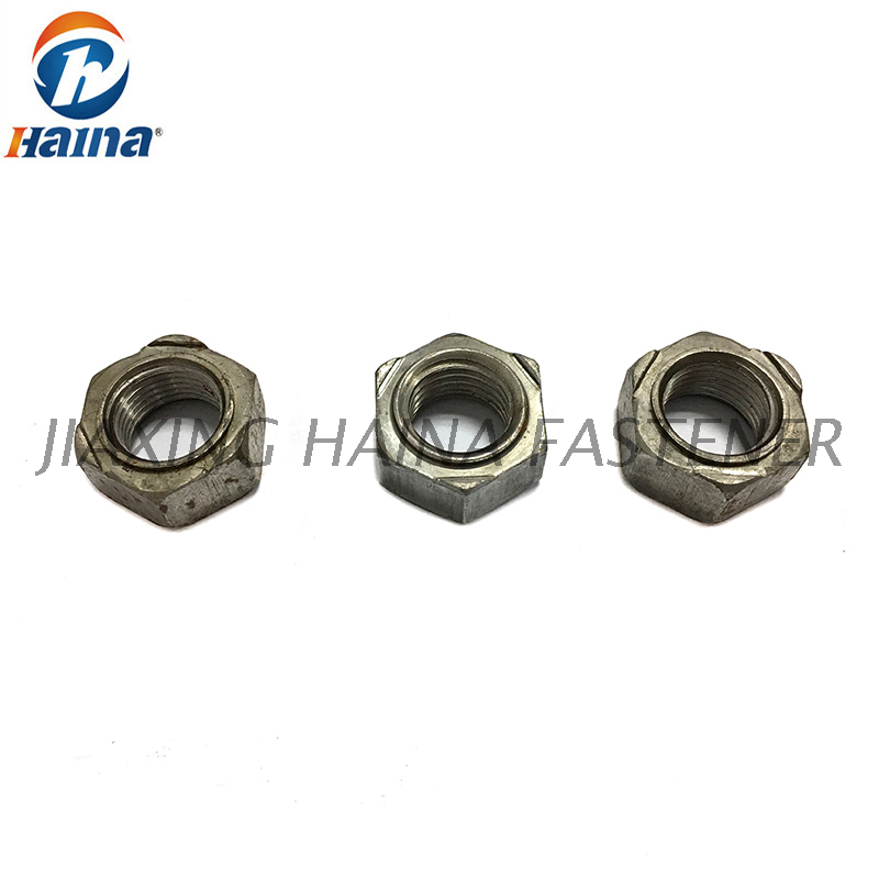 Carbon Steel M4 M6 M8 Plain Customized Hex Weld Nut