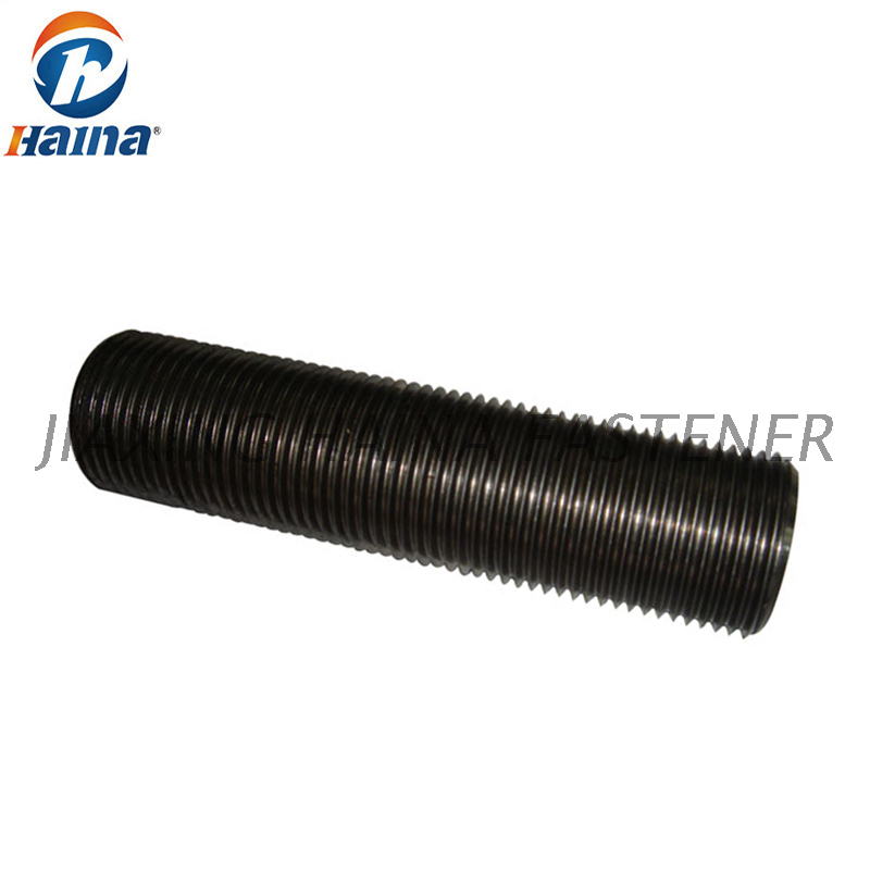 ASTM A193 B7 B8 B8M B16 B7M Gr8.8 Black Stud Bolt Threaded Rod 