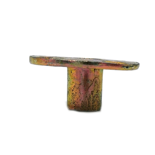 Carbon Steel A2-70 Size Zinc Plated Round Base T Nut Brad Hole Tee Nut