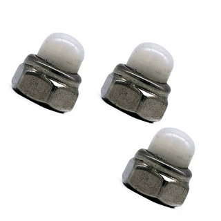 A2-70 Wholesale metric Stainless steel heavy hexagon Nylon Cap Nuts
