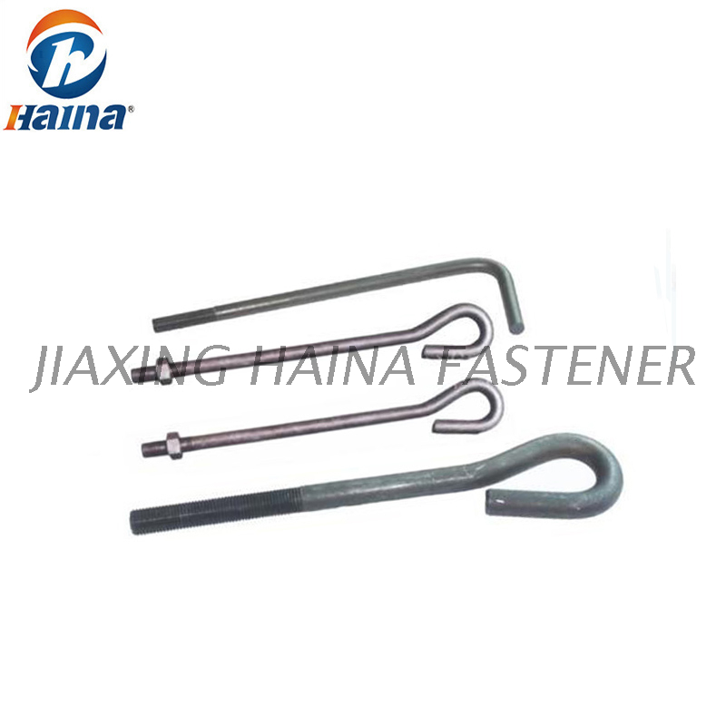 Gr4.8 Gr8.8 Carbon Steel Hot Dip Galvanized Foundation Bolt