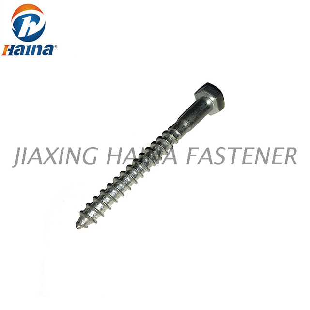 Carbon Steel Gr4.8 Zinc Plated Wood Screw