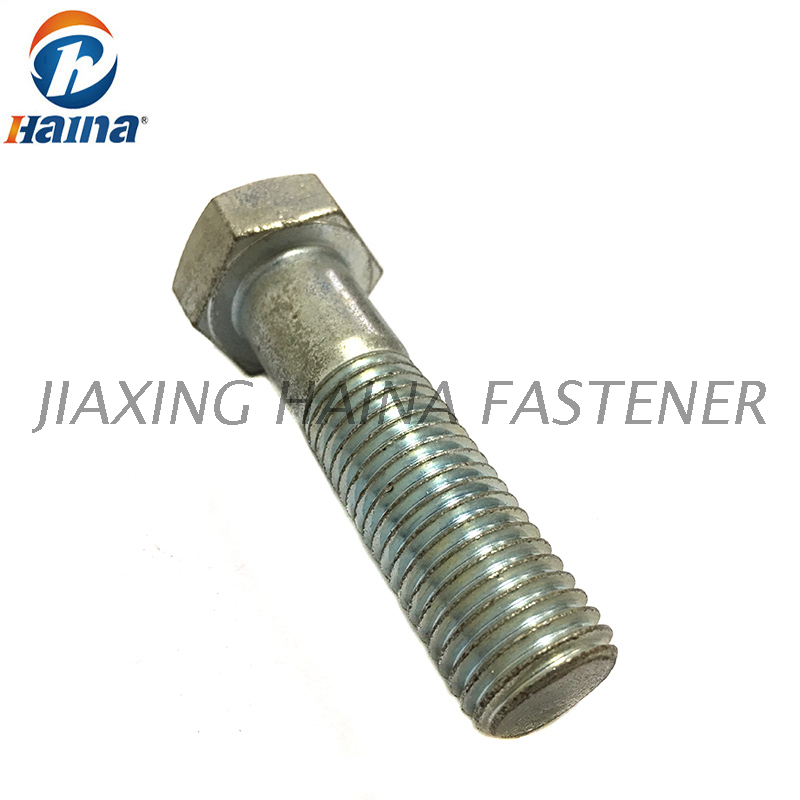 12.9 Grade Steel Galvanized Structure Hex Bolts DIN6914
