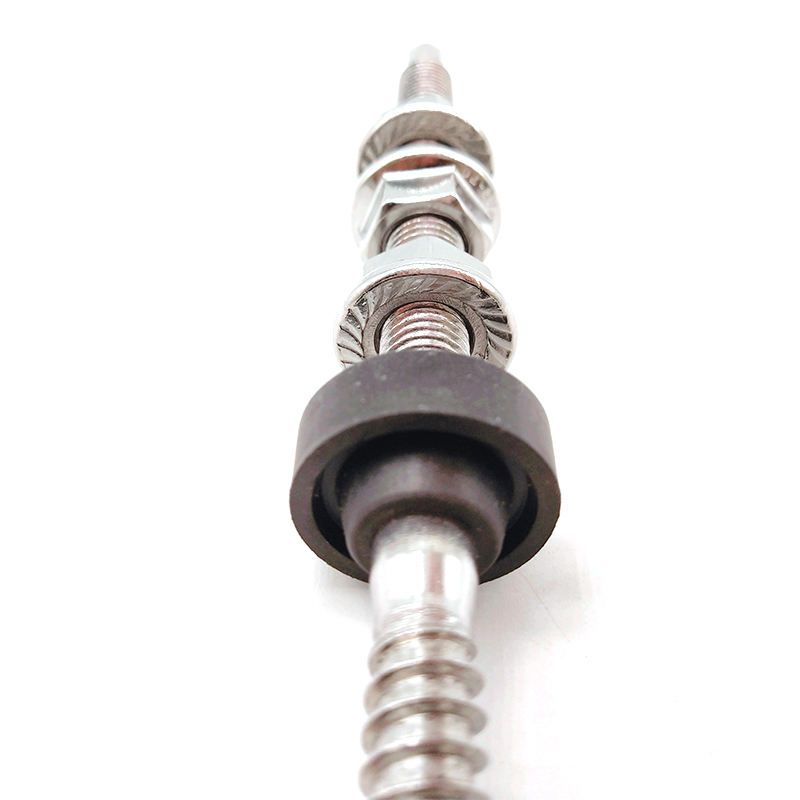 Stainless Steel Metric M8 120mm/150mm Hanger Bolt with Three Hexagon Flange Nuts