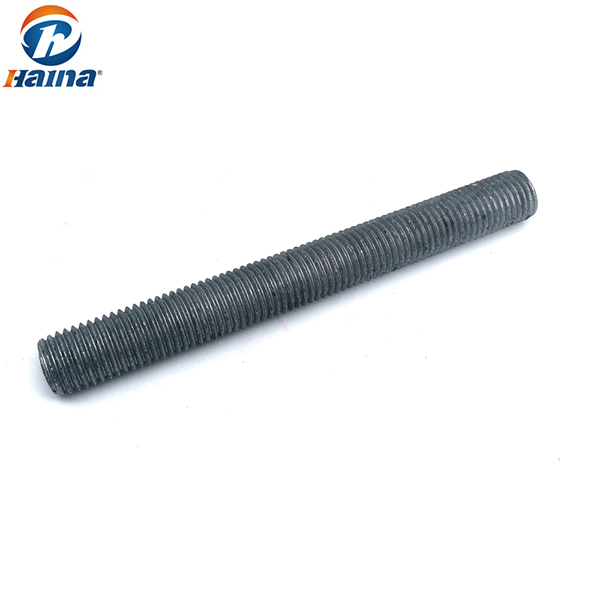 High Quality Best Price ASTM A354 carbon steel Hot DIP Galvanizing HDG Thread Rod bolt DIN975 