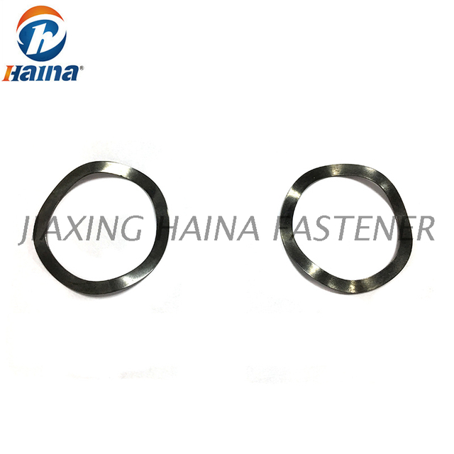 Carbon Spring Steel 65Mn Black Three Four Waves Pre Load Waved Washers