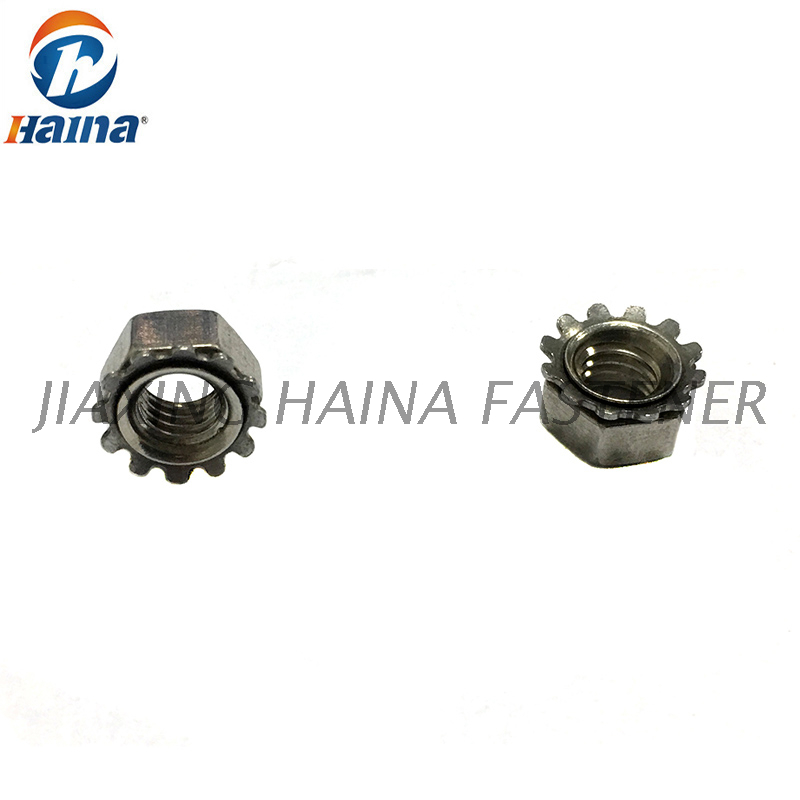 M10 Stainless Steel 18-8 Keps Nut K-Lock Nut