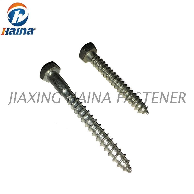 Carbon Steel Gr4.8 Zinc Plated Wood Screw