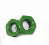 A2-70 A4-80 Stainless Steel 316 304 Green Teflon Hex Nut DIN934 
