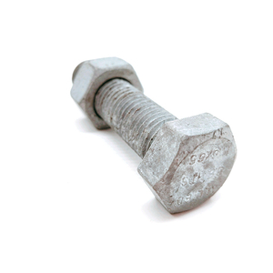 Hot Dip Galvanized Hex Bolt And Hex Nut for Electric Equipment